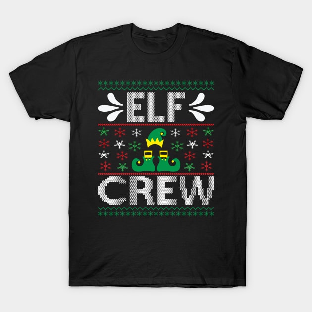 Elf Crew T-Shirt by MZeeDesigns